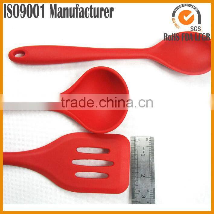 silicone Turner Spatula Spoonula Mixing Spoon Slotted Spoon Ladle kitchen cooking set silicone kitchen utensil set