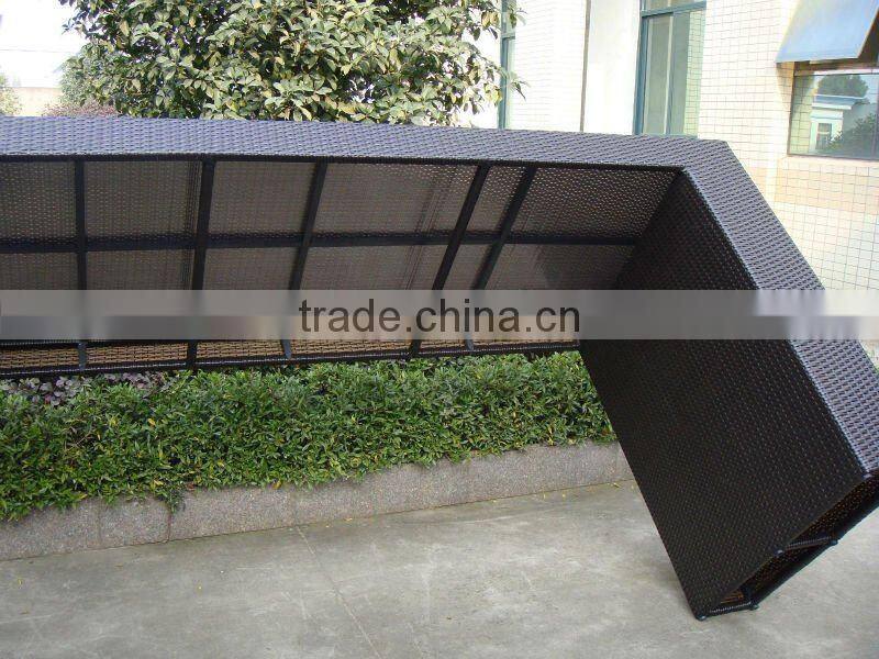 Outdoor Furniture Bar Table Chairs Patio Dining Rattan Wicker Set 9pcs New