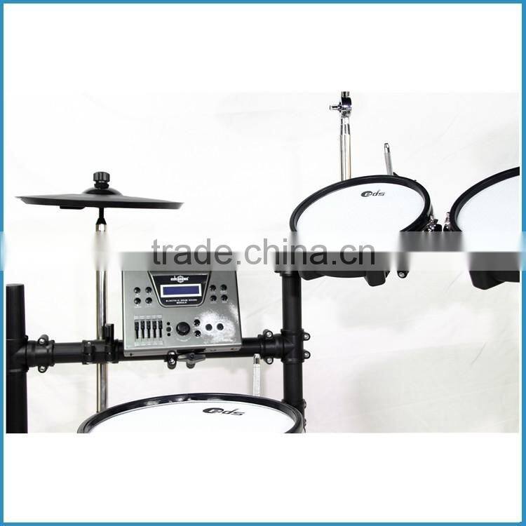 mesh drum head electric drum set, extendable electronic drums, digital drum set 5 drum/6 drum