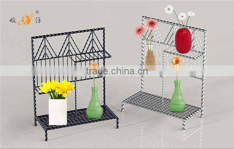 Indoor and outdoor decora garden flower holder metal flower pot stand
