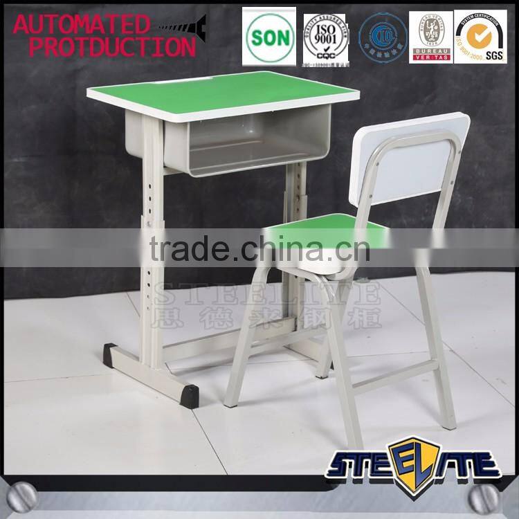 Furniture school single student desk and single student chair