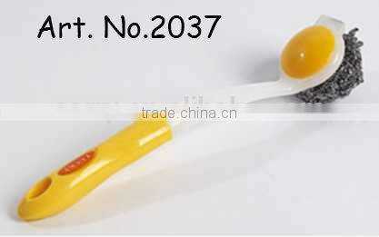 2014 New design bowl window cleaning brush plastic handle