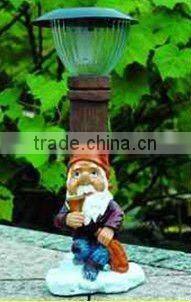 garden decoration resin solar light