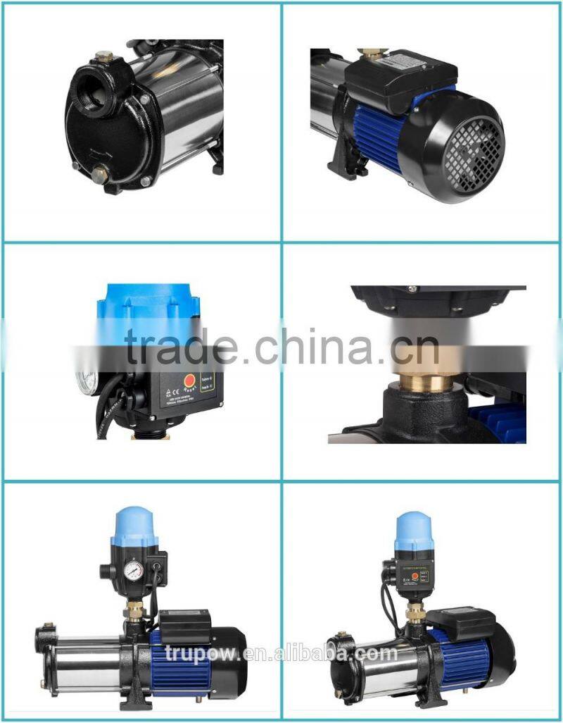 High Pressure Multi Stage Water Pump Auto Garden Household Rain Tank Irrigation