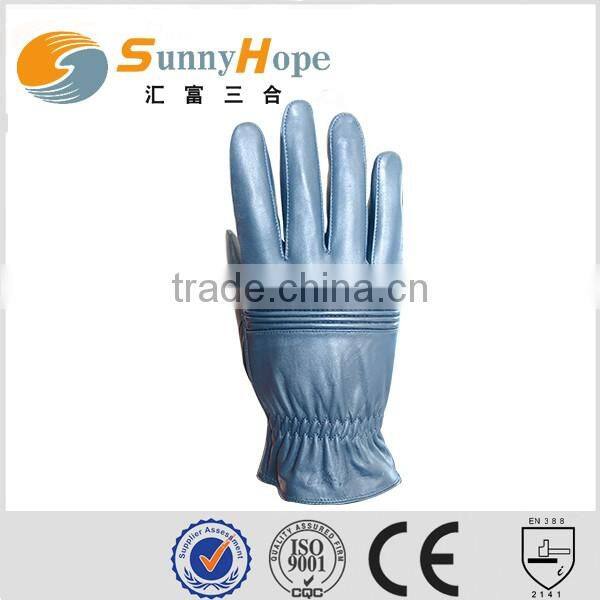 Sunny hope fashion studs outdoor synthetic leather cycling gloves