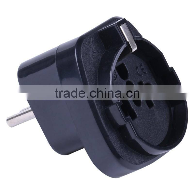 Italy standard 3 round pins13A 250V AC Universal Accessory 2P + E grounding-type plug socket SD-12