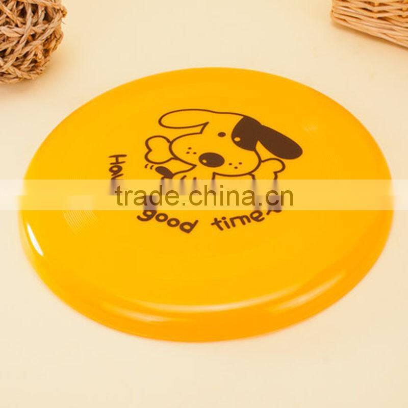 Hot Wholesale Custom Pet Dog Plastic Training Flying Disc Frisbee