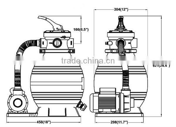 swimming pool sand filter swimming materials and equipments