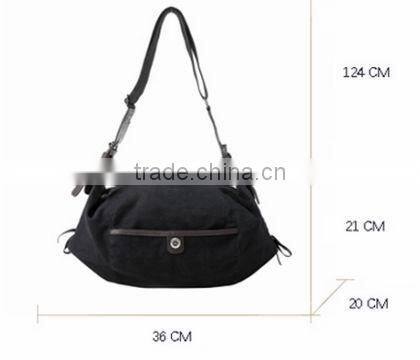 practical & concise messenger bag with canvas