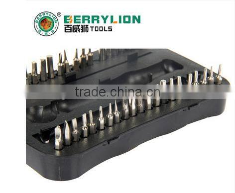 Berrylion 44pcs Screwdriver Tool Set for sale CR-V Slotted & Phillips screwdriver
