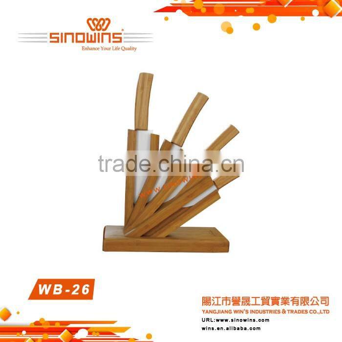 WB-27 Stainless Steel Knife Block 5pcs Knife Stand