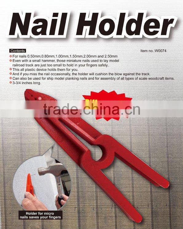 Safety Nail Holder For Holding 6 Nail sizes