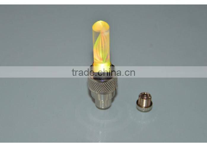 2016 new Bike Cycling Wheel Tire Tyre Valve led light Colorful LED Flash Light Lamp