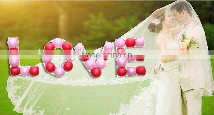 3 Colors Beautiful Decor Balloon Latex Balloon Inflatable Rubber Balloon