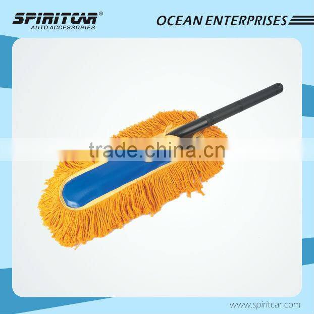 100% Polyester PP Material Car Brush , Microfiber Car Wash Brush