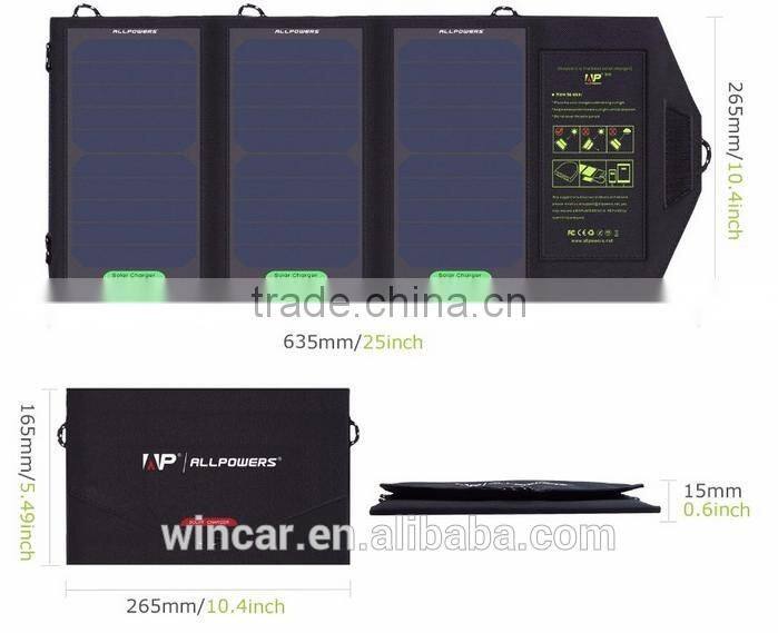 28W Foldable Folding Solar Panel