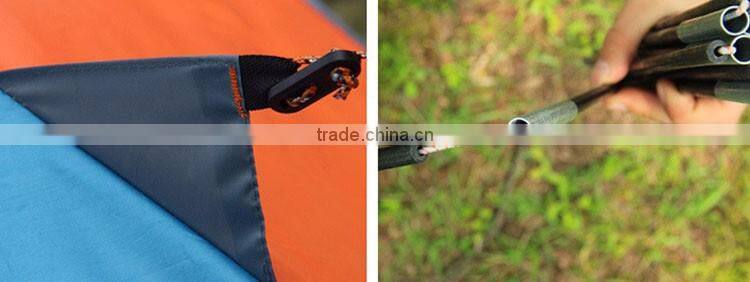 outdoor camping double layer 3-4 person family water proof tent