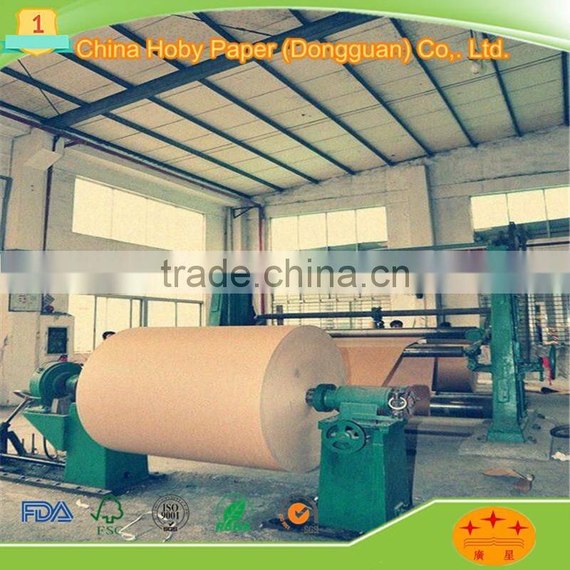 food grade brown kraft paper with pe laminated