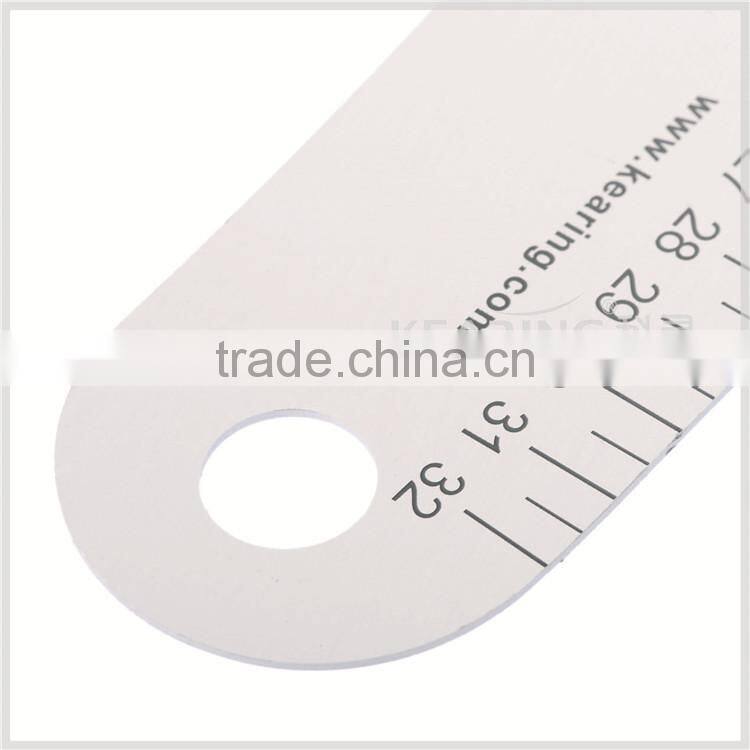 Aluminum Metric COMMA LIKE GARMENT RULER / 32cm NECK HOLE GARMENT RULER # 6132A