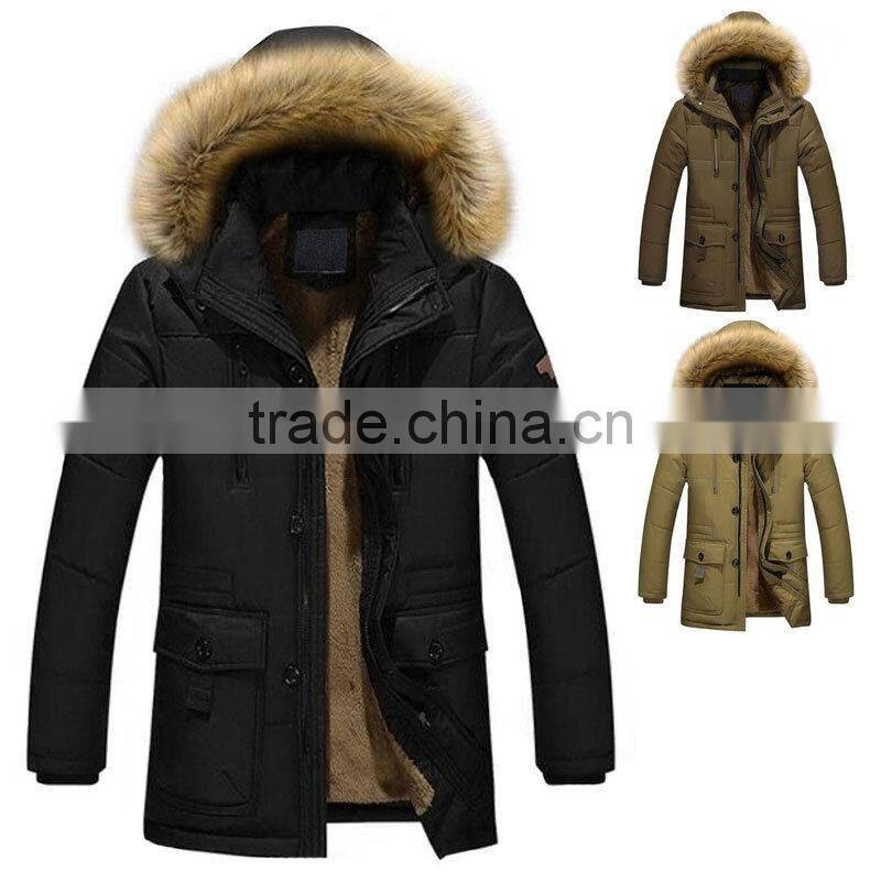 Newest Customized Logo Men's Jacket Warm Cheap Winter jacket