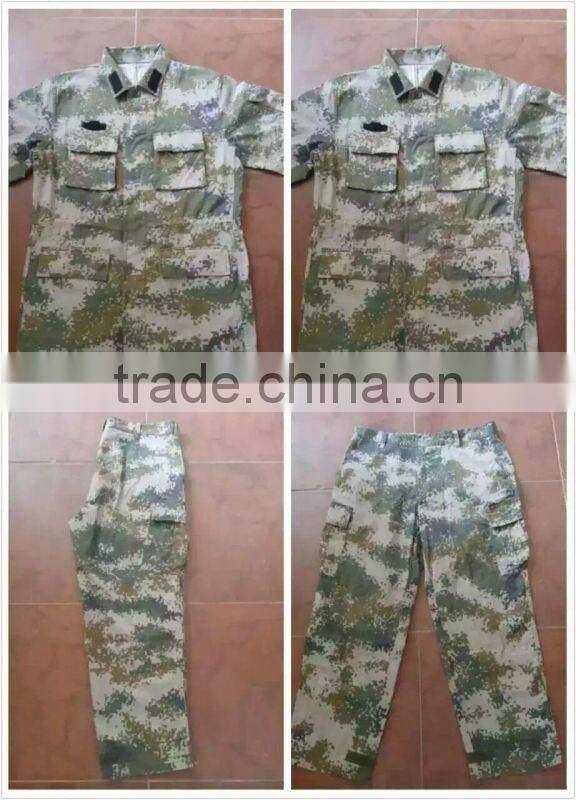 GZY factory stock Military Camouflage Clothing High Quality Army Training Uniforms Manufacture