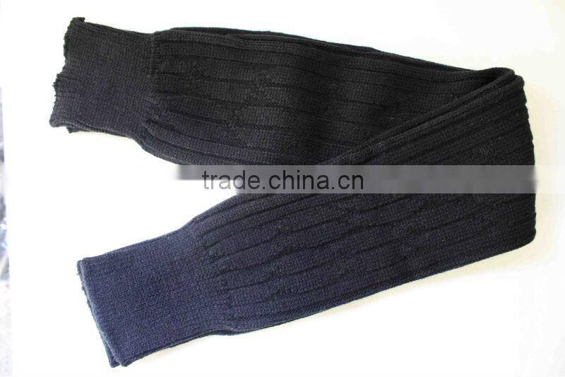 Adults age group and 100% acrylic material 2014 new fashion knit leg warmers