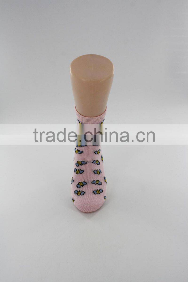 Summer season thin mercerized cotton yarn ankle socks women