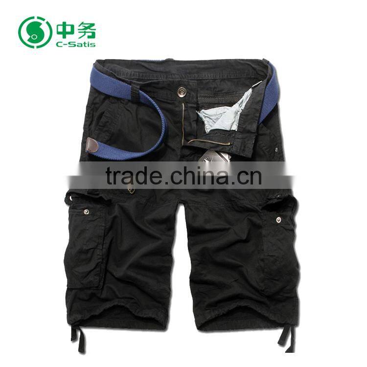 2017 HOT SALE New Style Summer Pure Cotton Six Pockets Men Short Pants