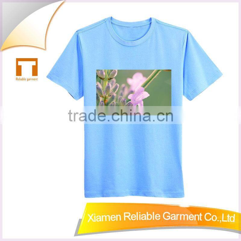 180GSM 100% cotton print childrens plain t-shirts fashion