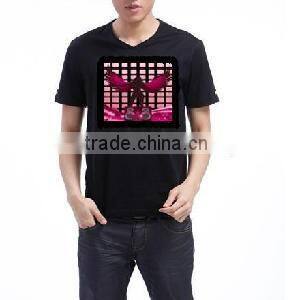 el lighting t-shirts sound active el t-shirt