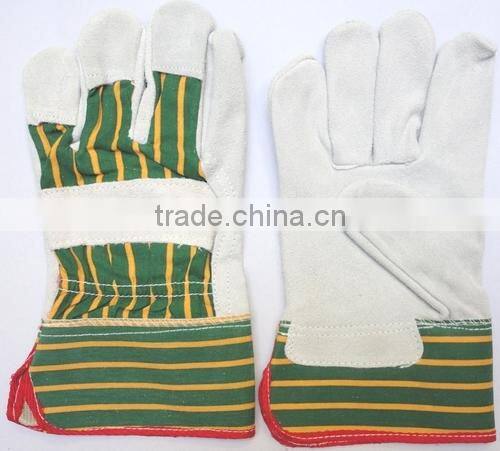 Pakistan high quilty leather working gloves