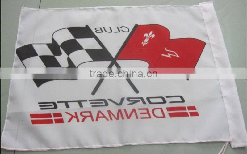 large screen printed custom flags