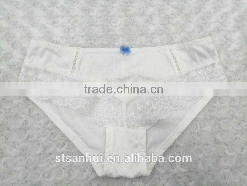 Wholesale ladies' sexy fancy panty thong sex lace g-string young girls thong underwear nylon panties for girl