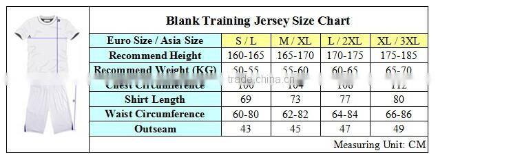 set uniform active wear soccer jersey customzie classic football short of low price