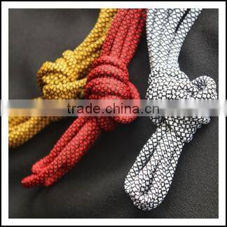 Amazon/eBay Supplier Hot Sale Regular Rope Polyester Laces - Yeezy Rope Laces for Sneakers - Round Custom Shoelaces