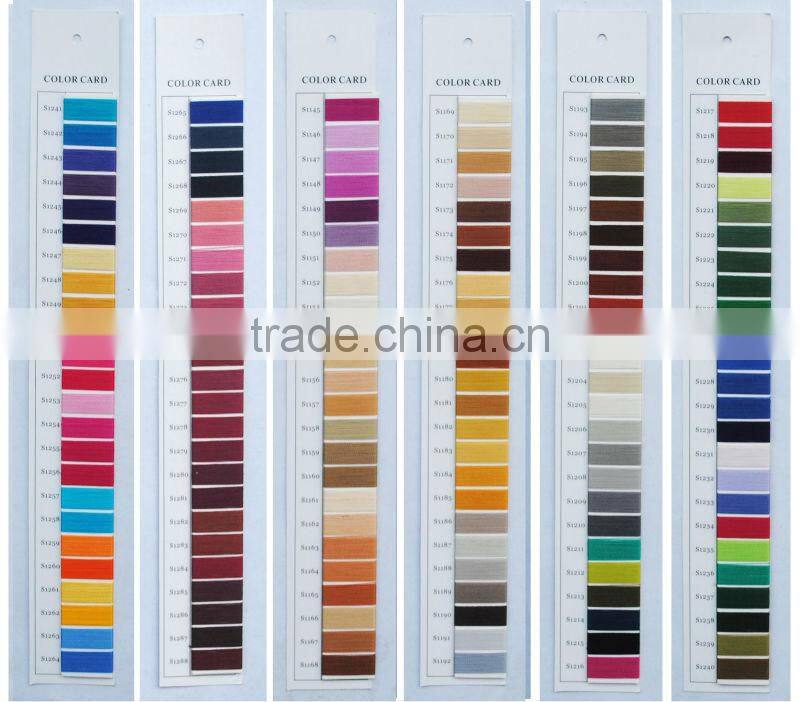embroidery thread color shade cards for clothes
