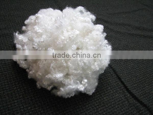 6D,7D,15D hcs polyester hollow conjugated siliconed staple fibe rfor filling pillow