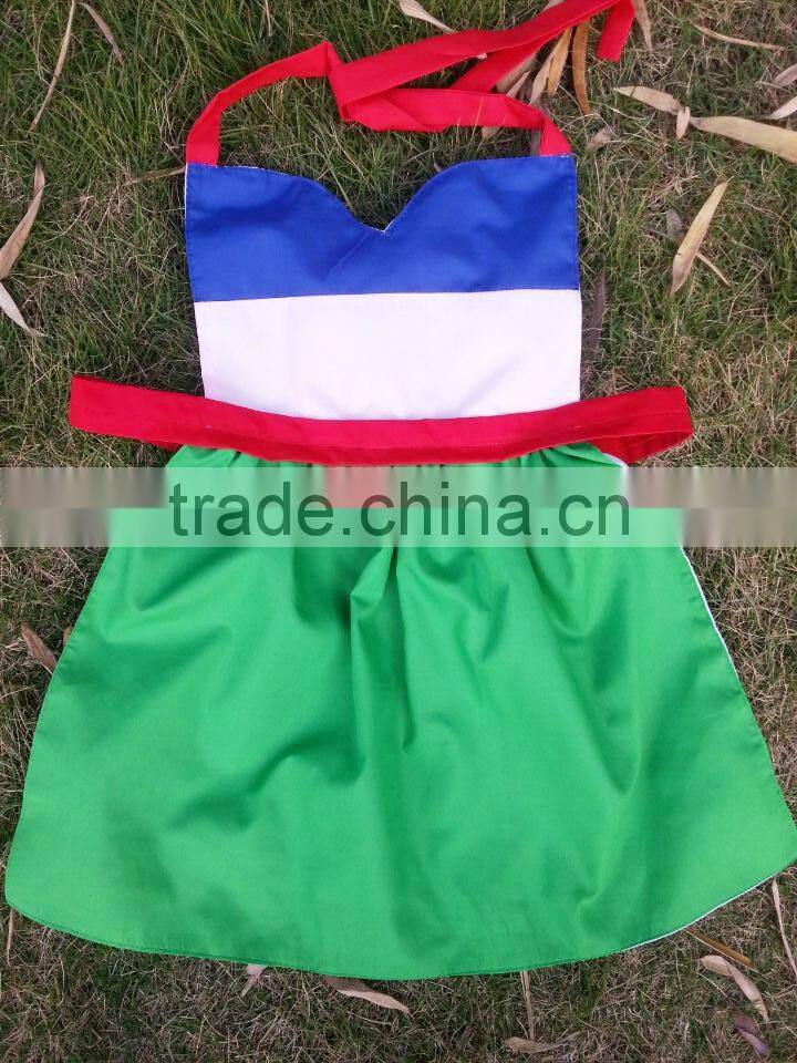 Wholesale aprons high quality kids girl apron for your lovely