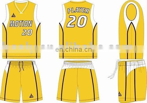 Sublimation Printing Youth Adult Name and Number Men's Basketball Uniform