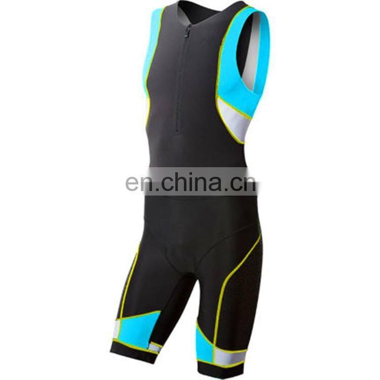 Invisible Zipper quality sublimated triathlon cycling wear