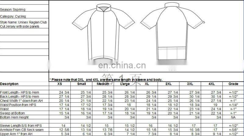 high quality bike uniform