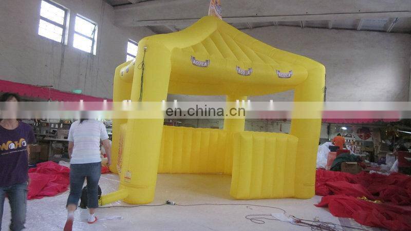 customized popular inflatable paint booth, large inflatable booth for sale