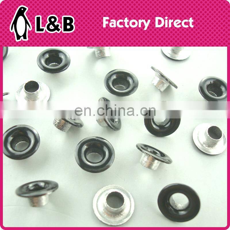 wholesale aluminum eyelet grommet colored metal shoe eyelet
