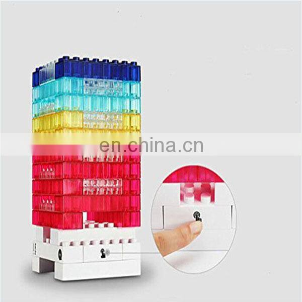 Glovion Creative 5V Safety DIY Toy Bricks Light Tetris light Building block Nightlight LED Light Constructible Desk Lamp