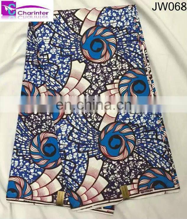 african real wax Ankara fabric JW068