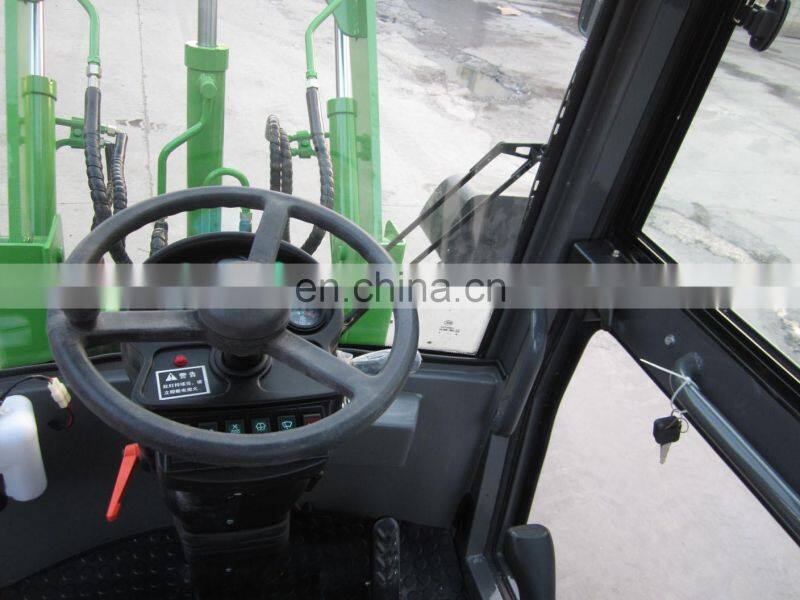 Latest 4WD mini garden loader ZL06Fwith quick coupler