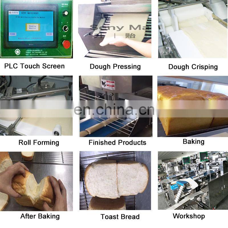 2019 SY-860 toast bread production line with high productivity 120 pcs min