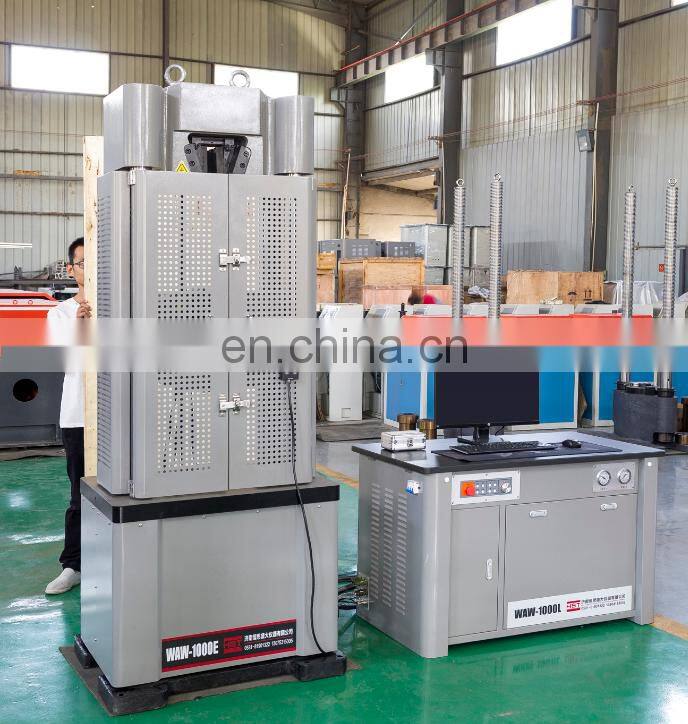 wood concrete cement block testing machine/300kn utm hydraulic universal testing machine