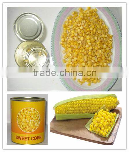 China different type canned corn price cheap and competitive
