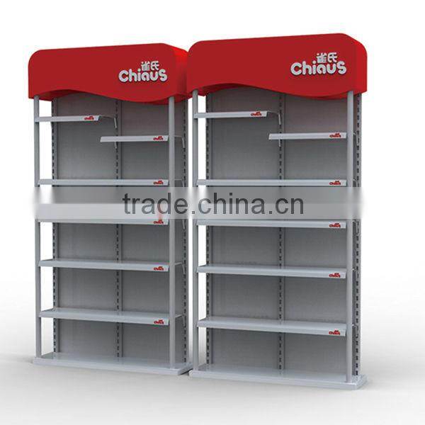 Fashionable designed Wall Display shelf with 6 shelves for Children Products